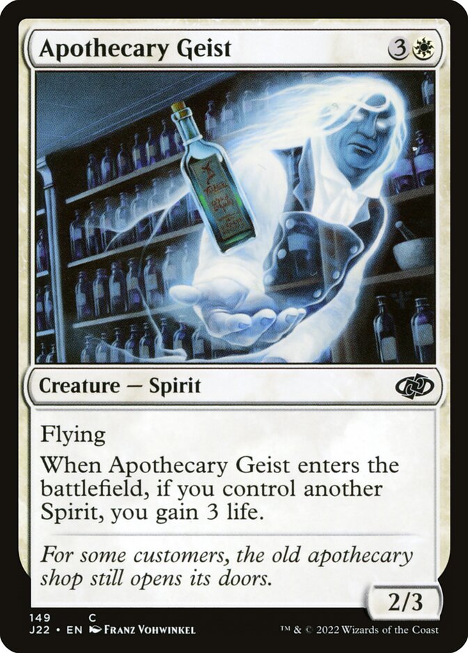 Geist Apotecário / Apothecary Geist - Magic: The Gathering - MoxLand