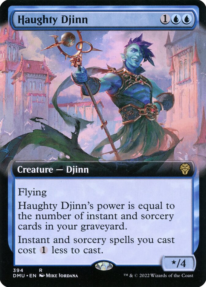 Gênio Arrogante / Haughty Djinn - Magic: The Gathering - MoxLand