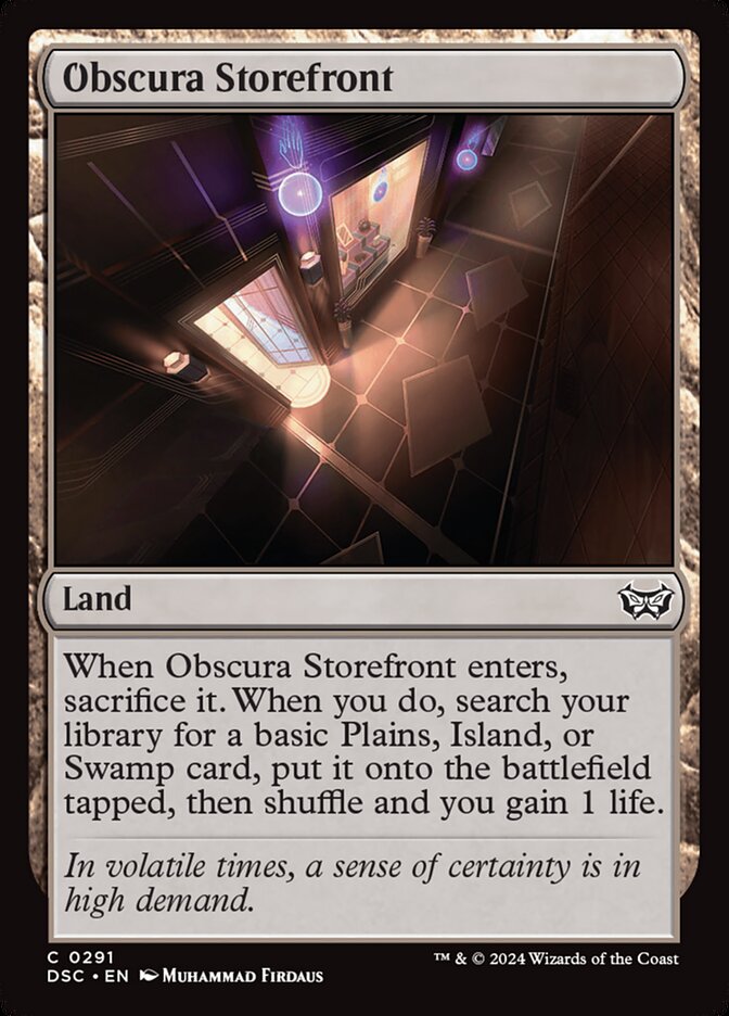 Vitrine dos Obscura / Obscura Storefront - Magic: The Gathering - MoxLand