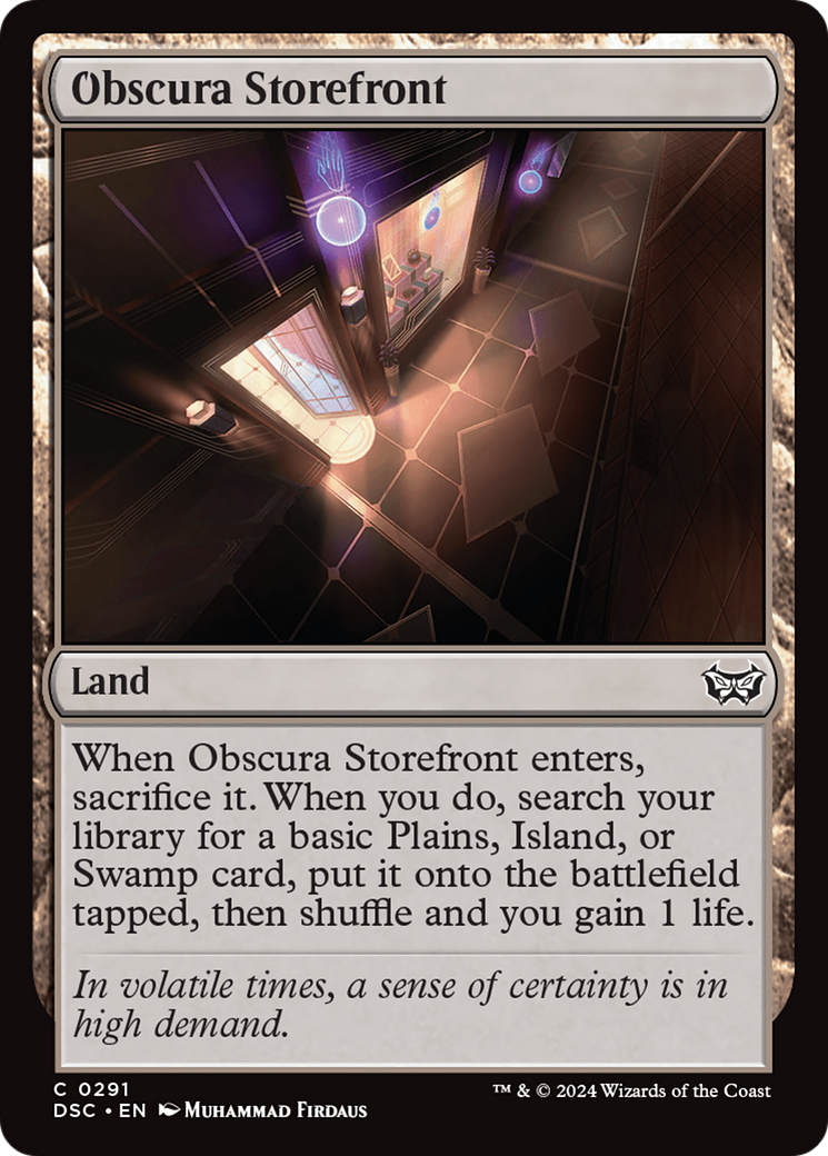 Vitrine dos Obscura / Obscura Storefront - Magic: The Gathering - MoxLand