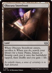 Vitrine dos Obscura / Obscura Storefront - Magic: The Gathering - MoxLand