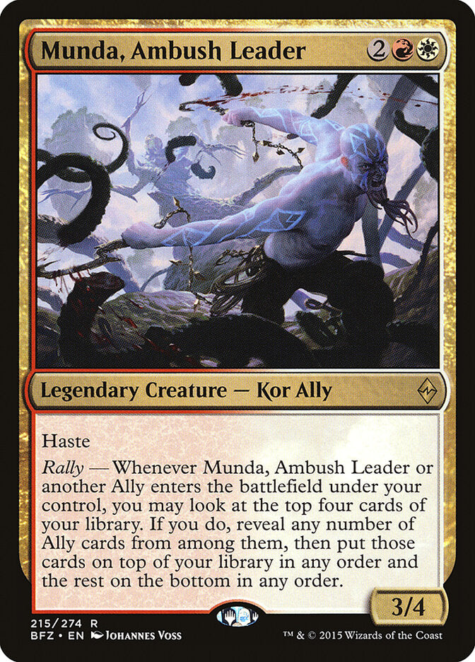 Munda, Líder de Emboscadas / Munda, Ambush Leader - Magic: The Gathering - MoxLand