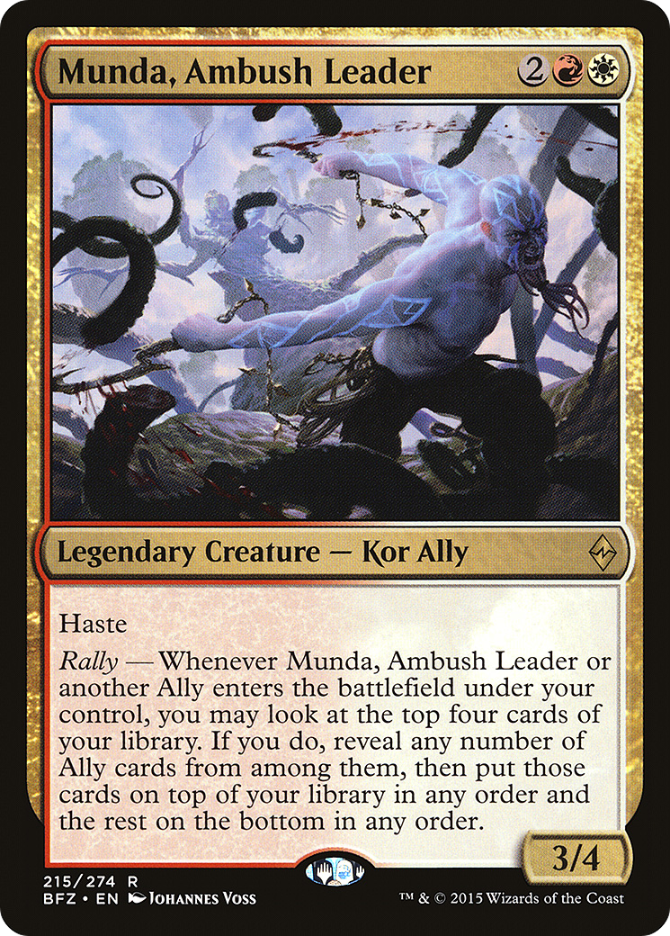Munda, Líder de Emboscadas / Munda, Ambush Leader - Magic: The Gathering - MoxLand