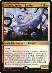 Munda, Líder de Emboscadas / Munda, Ambush Leader - Magic: The Gathering - MoxLand