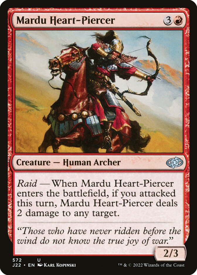 Perfurador de Corações Mardu / Mardu Heart-Piercer - Magic: The Gathering - MoxLand