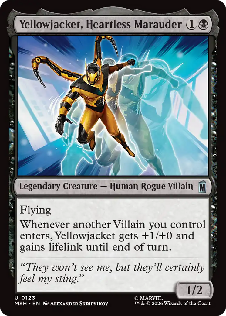 Yellowjacket, Heartless Marauder - Magic: The Gathering - MoxLand