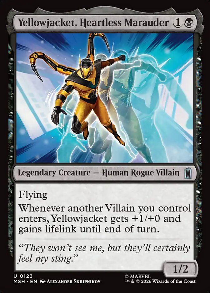 Yellowjacket, Heartless Marauder - Magic: The Gathering - MoxLand