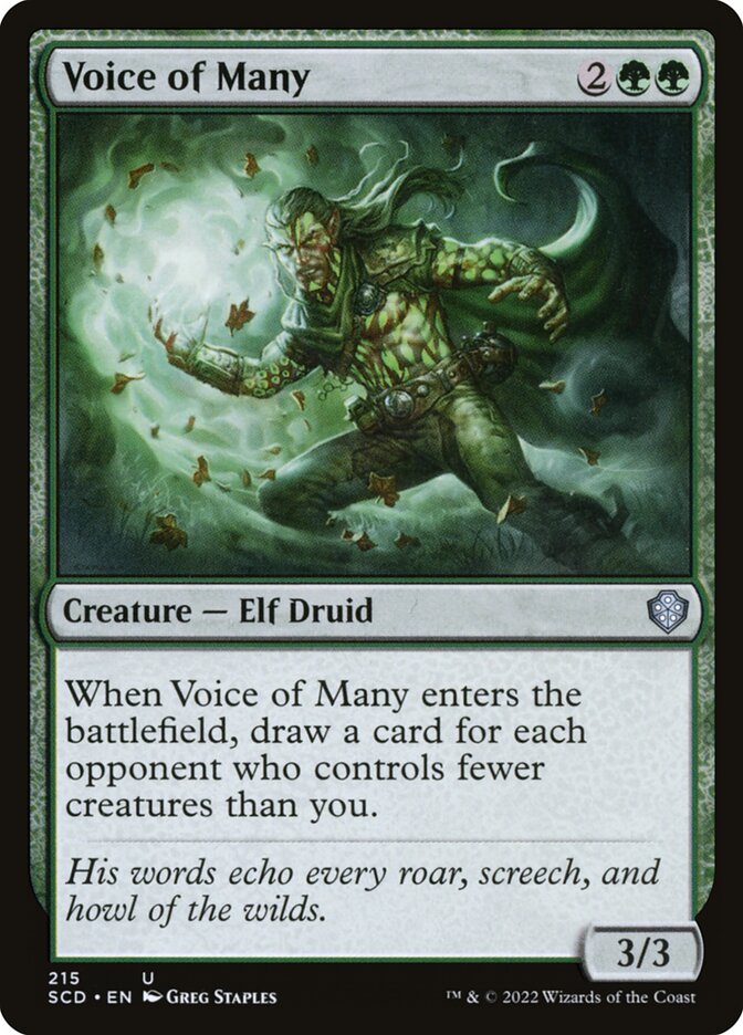 Voz de Muitos / Voice of Many - Magic: The Gathering - MoxLand