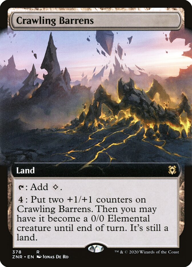Ermos Rastejantes / Crawling Barrens - Magic: The Gathering - MoxLand