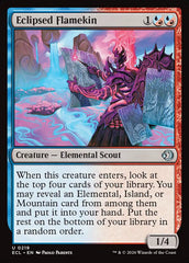 Flamíneo Eclipsado / Eclipsed Flamekin - Magic: The Gathering - MoxLand