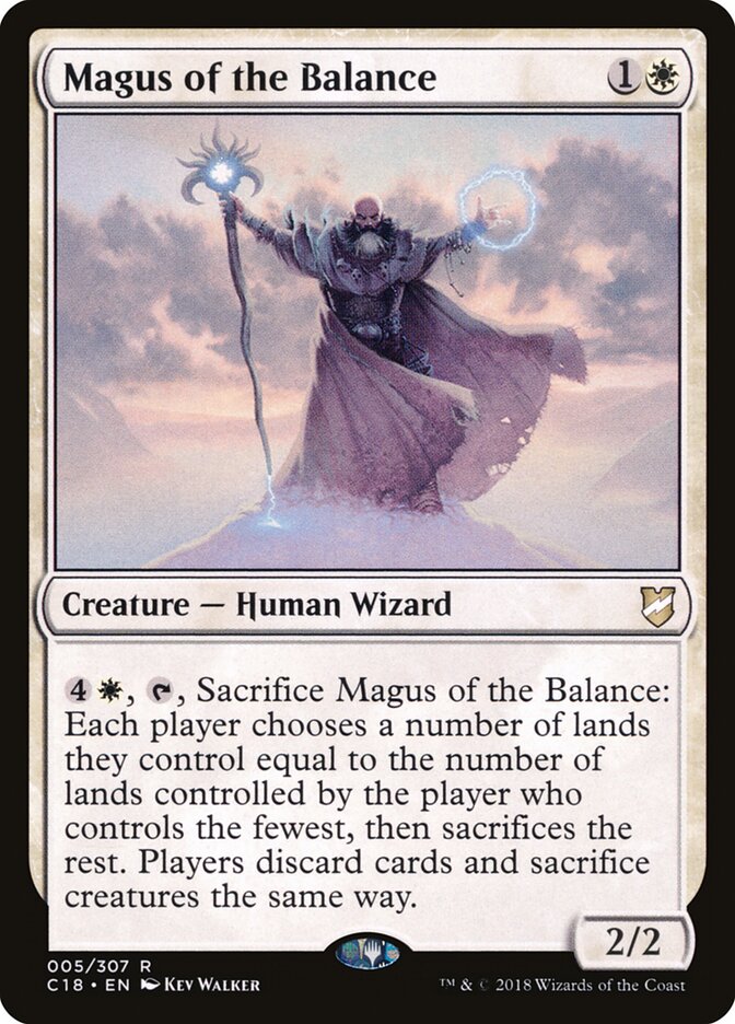 Magus do Equilíbrio / Magus of the Balance - Magic: The Gathering - MoxLand