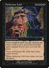 Cadáver Nefário / Nefarious Lich - Magic: The Gathering - MoxLand