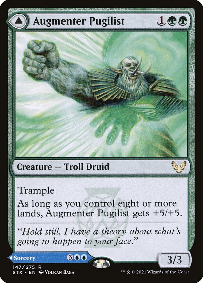 Pugilista Amplificador / Augmenter Pugilist - Magic: The Gathering - MoxLand