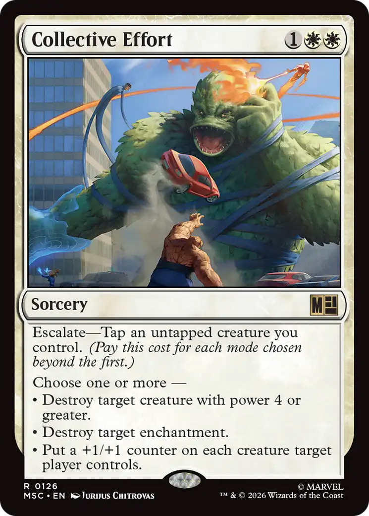 Esforço Coletivo / Collective Effort - Magic: The Gathering - MoxLand