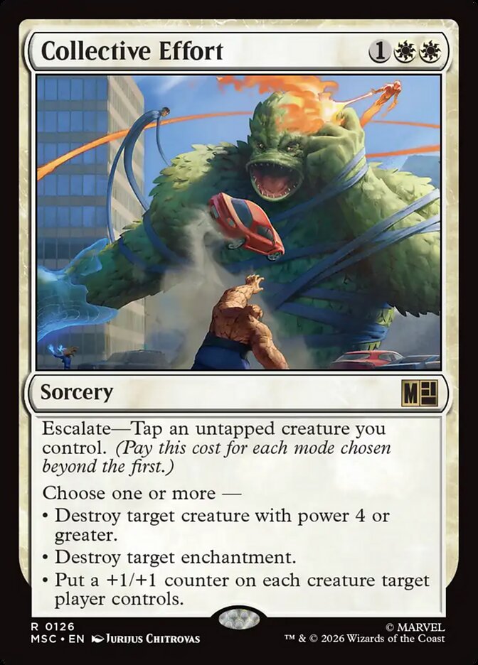 Esforço Coletivo / Collective Effort - Magic: The Gathering - MoxLand
