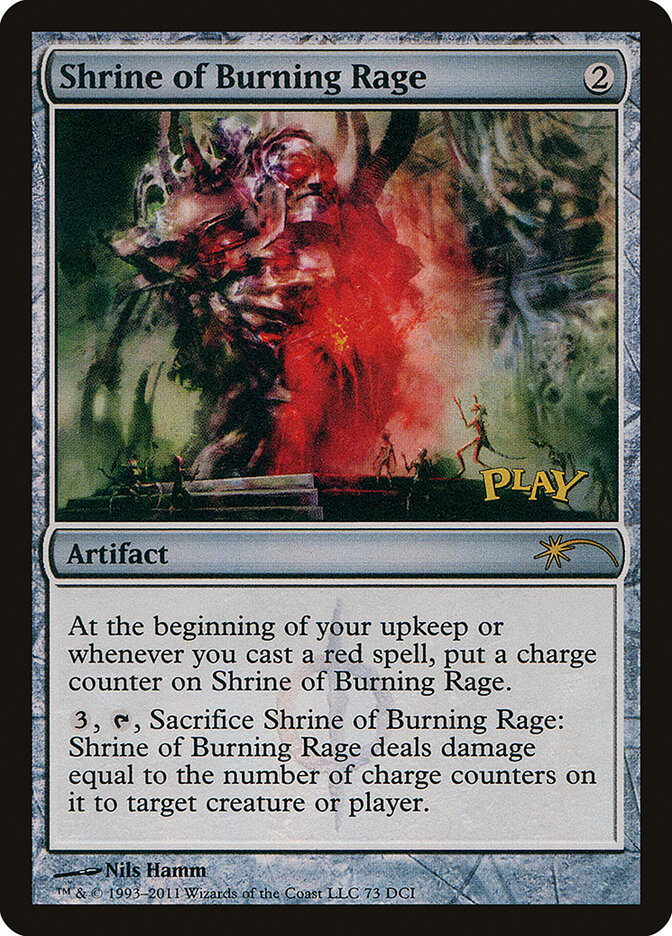 Santuário da Ira Ardente / Shrine of Burning Rage - Magic: The Gathering - MoxLand