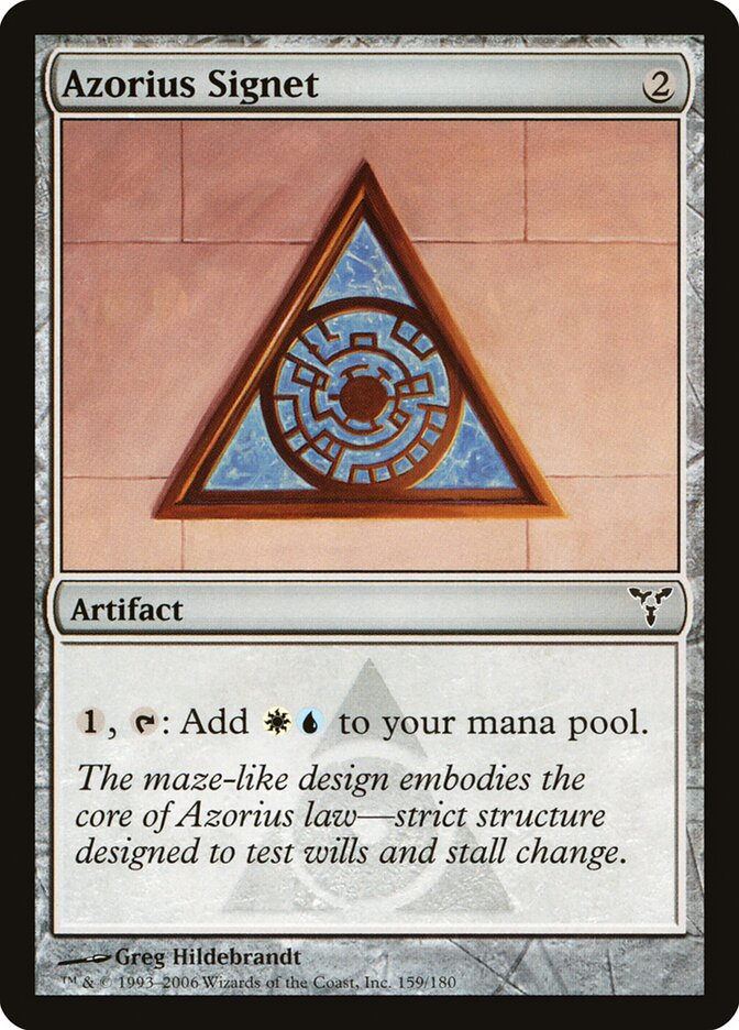 Sinete Azorius / Azorius Signet - Magic: The Gathering - MoxLand