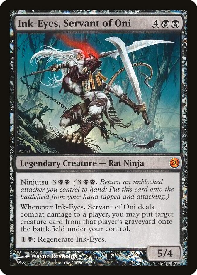 Olhos-de-Tinta, Serva dos Onis / Ink-Eyes, Servant of Oni - Magic: The Gathering - MoxLand