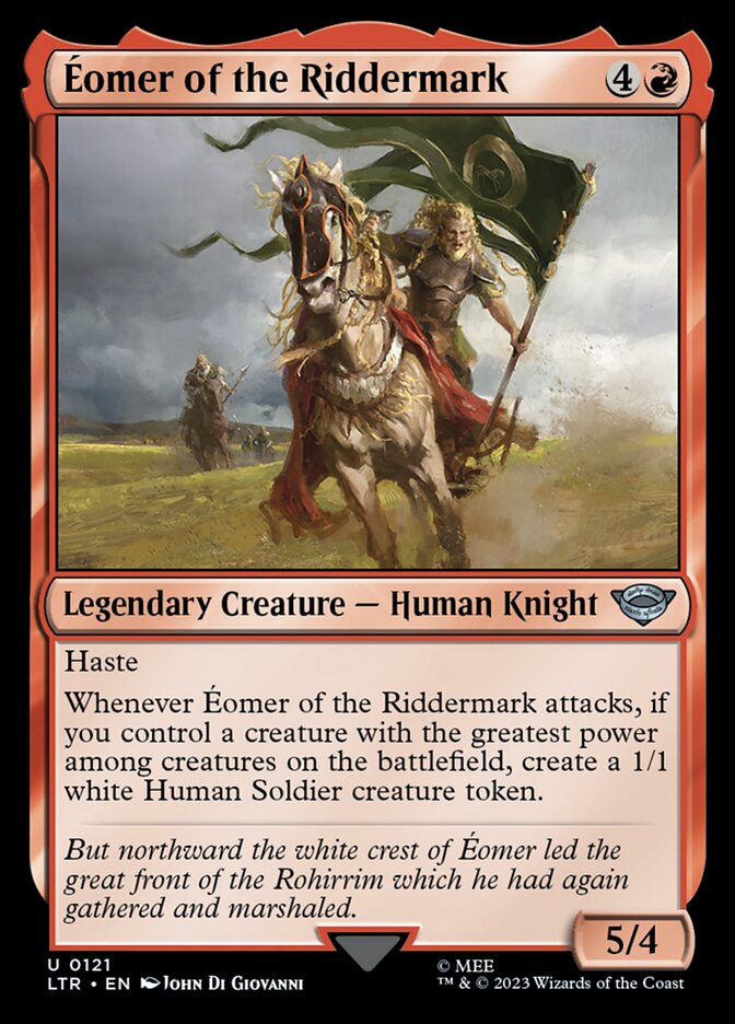 Éomer da Marca dos Cavaleiros / Éomer of the Riddermark - Magic: The Gathering - MoxLand