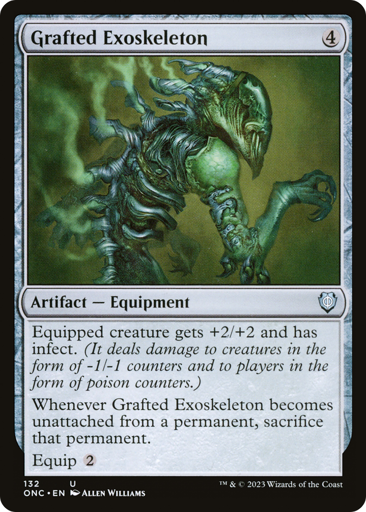 Exosqueleto Enxertado / Grafted Exoskeleton - Magic: The Gathering - MoxLand