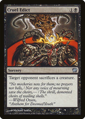 Édito Cruel / Cruel Edict - Magic: The Gathering - MoxLand