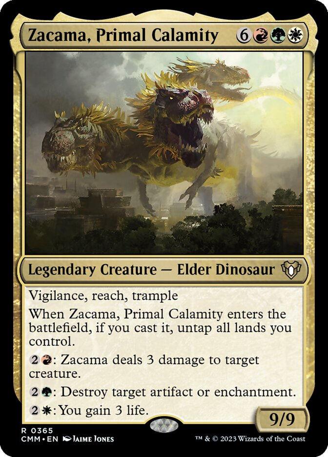 Zacama, Calamidade Primordial / Zacama, Primal Calamity - Magic: The Gathering - MoxLand