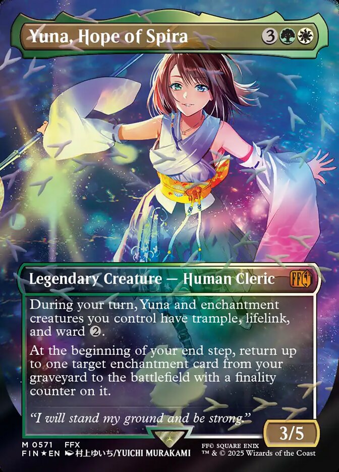 Yuna, Esperança de Spira / Yuna, Hope of Spira - Magic: The Gathering - MoxLand