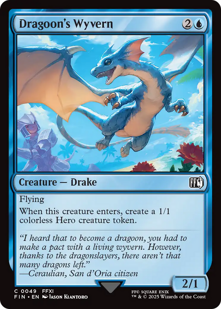Serpe de Cavaleiro-dragão / Dragoon's Wyvern - Magic: The Gathering - MoxLand