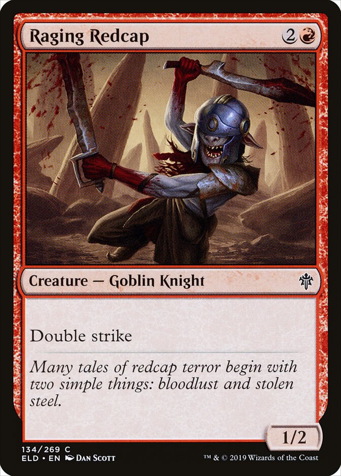 Barrete Vermelho Enfurecido / Raging Redcap - Magic: The Gathering - MoxLand