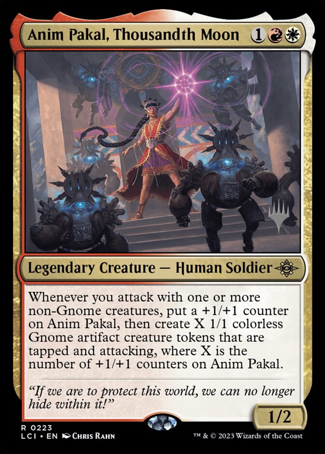Anim Pakal, Milésima Lua / Anim Pakal, Thousandth Moon - Magic: The Gathering - MoxLand