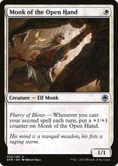 Monge da Mão Espalmada / Monk of the Open Hand - Magic: The Gathering - MoxLand