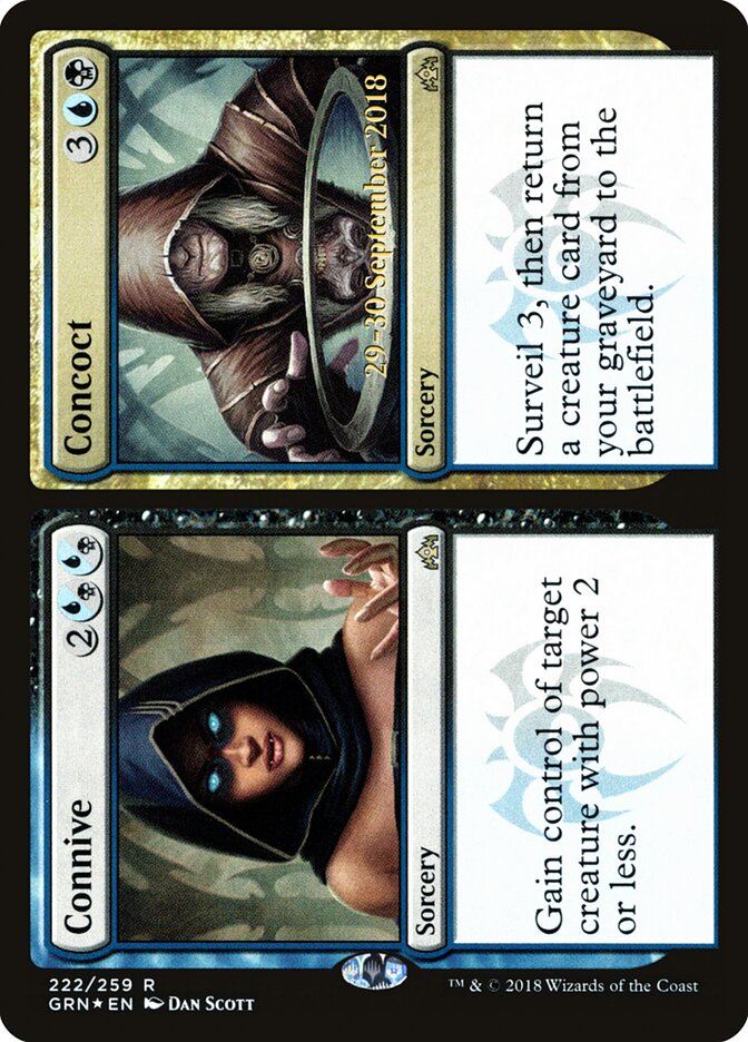 Conivente / Concoctante / Connive / Concoct - Magic: The Gathering - MoxLand