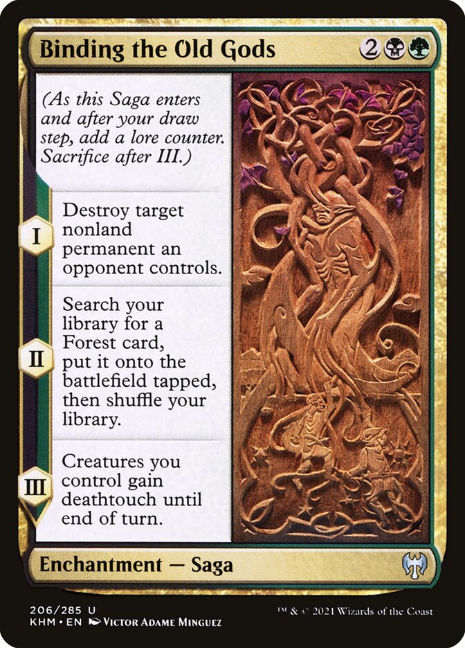 Aprisionar os Antigos Deuses / Binding the Old Gods - Magic: The Gathering - MoxLand