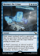 Reconstituir o Crime / Reenact the Crime - Magic: The Gathering - MoxLand