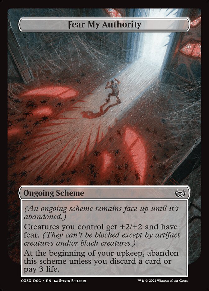 Fear My Authority - Magic: The Gathering - MoxLand