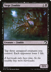 Zumbi de Cerco / Siege Zombie - Magic: The Gathering - MoxLand
