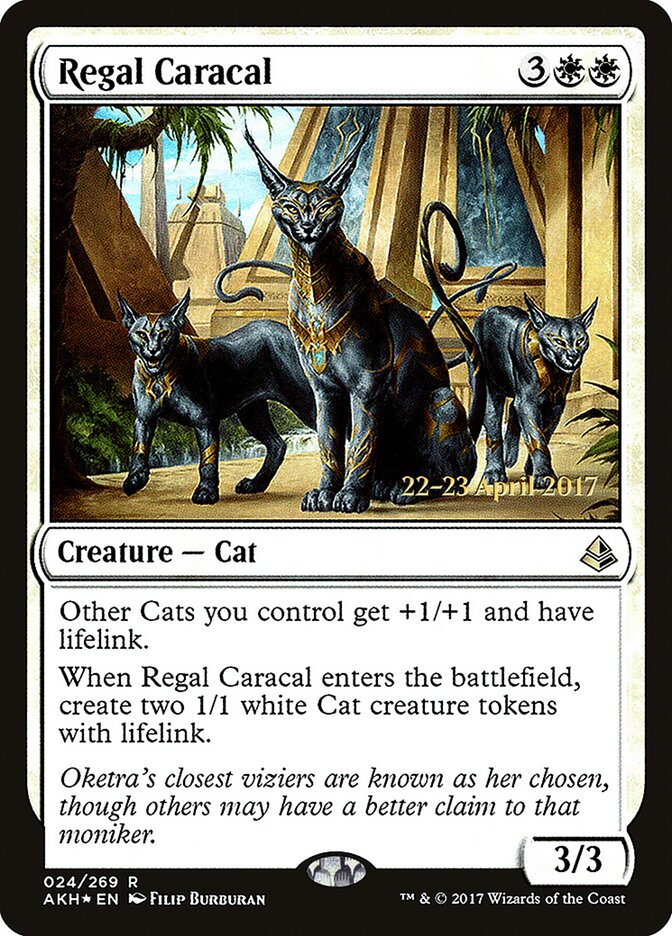 Caracal Régio / Regal Caracal - Magic: The Gathering - MoxLand