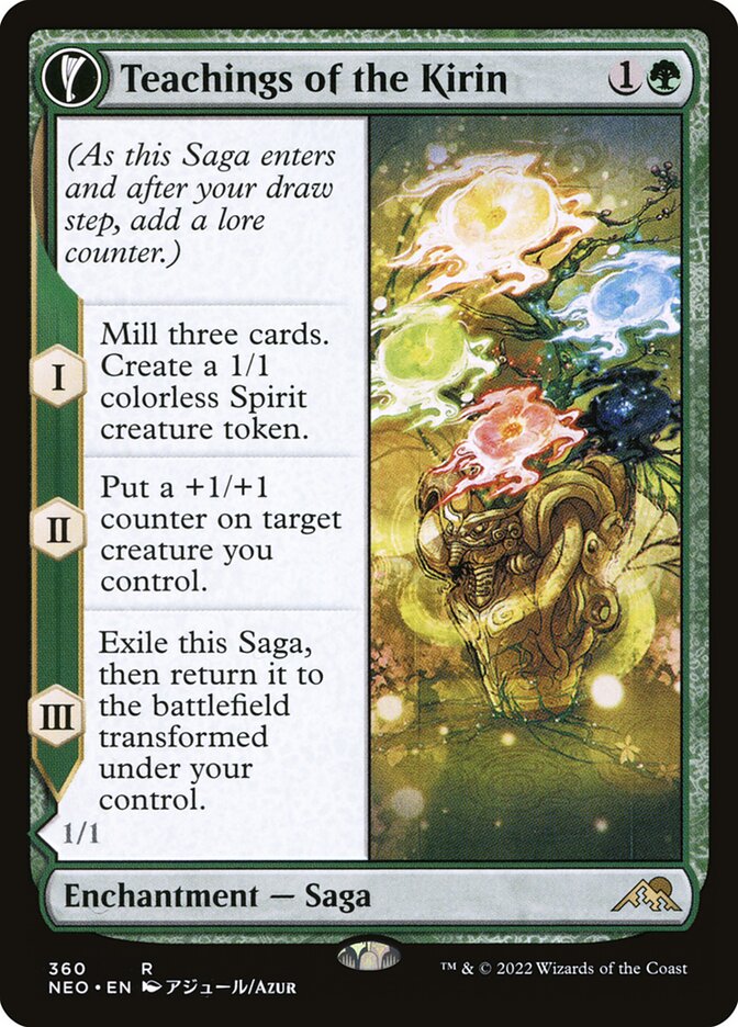 Ensinamentos dos Kirin / Teachings of the Kirin - Magic: The Gathering - MoxLand
