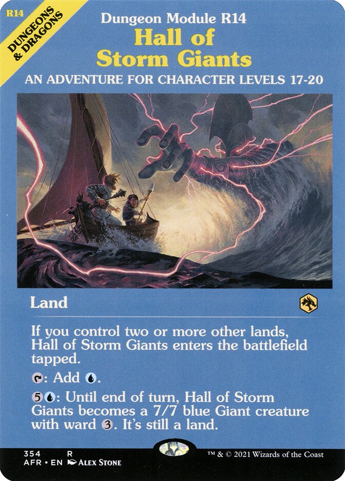 Salão dos Gigantes da Tempestade / Hall of Storm Giants - Magic: The Gathering - MoxLand