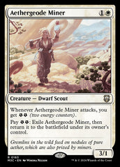 Mineradora do Geodo Etéreo / Aethergeode Miner - Magic: The Gathering - MoxLand
