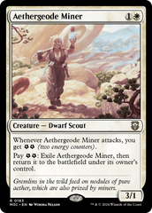 Mineradora do Geodo Etéreo / Aethergeode Miner - Magic: The Gathering - MoxLand