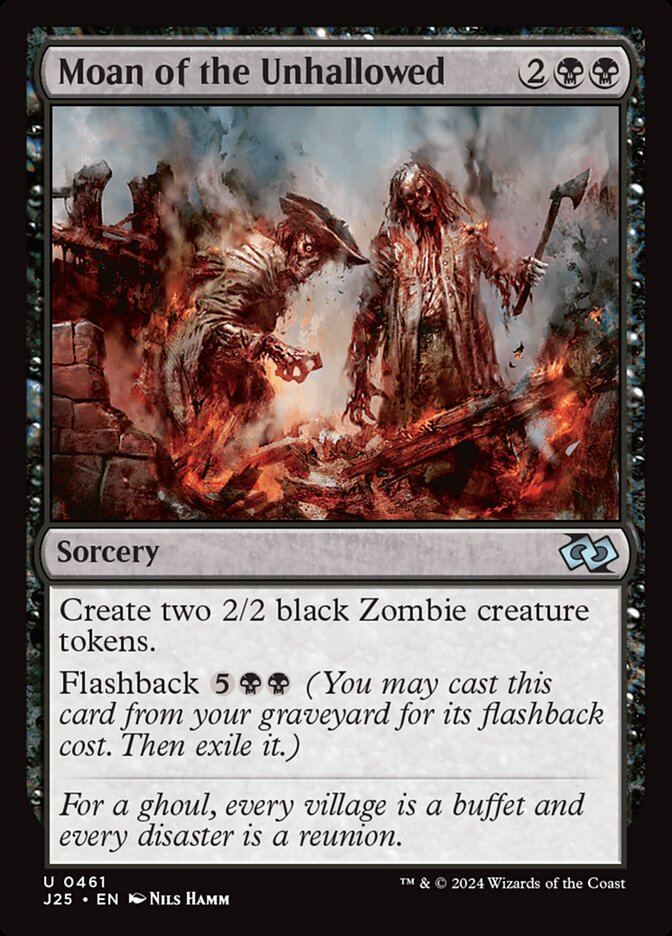 Lamento dos Malditos / Moan of the Unhallowed - Magic: The Gathering - MoxLand