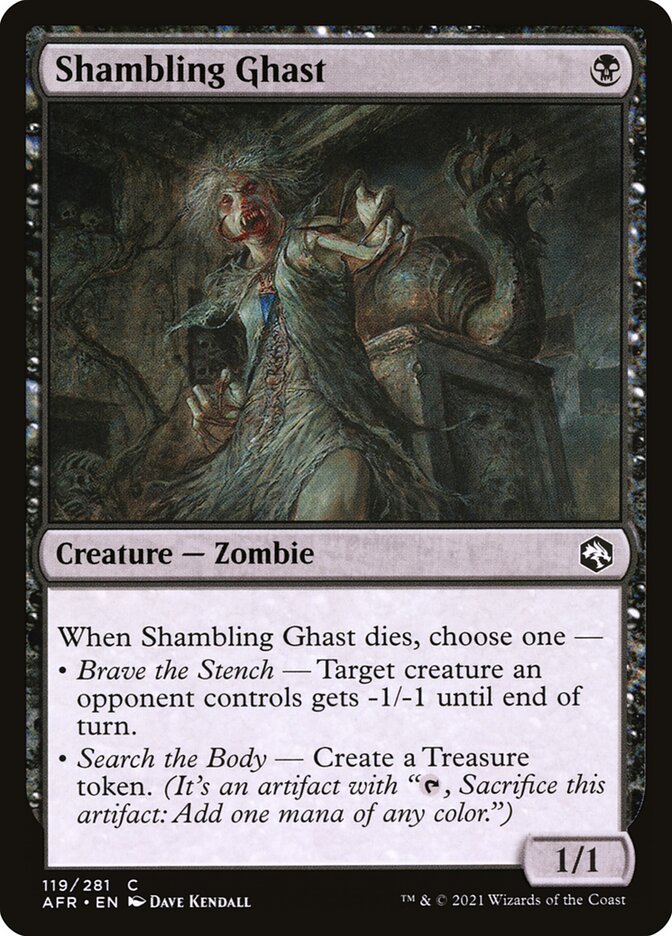Carneçal Trôpego / Shambling Ghast - Magic: The Gathering - MoxLand