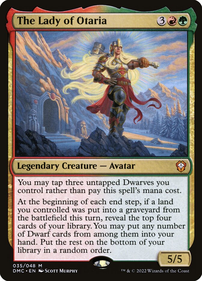 A Senhora de Otaria / The Lady of Otaria - Magic: The Gathering - MoxLand