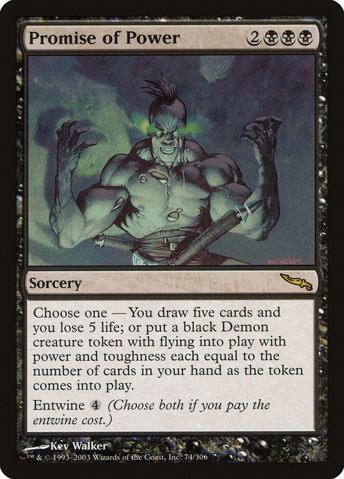 Promessa de Poder / Promise of Power - Magic: The Gathering - MoxLand