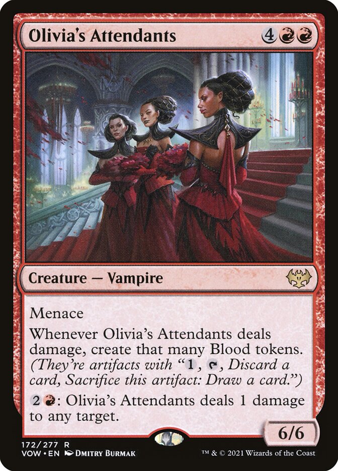 Ajudantes de Olivia / Olivia's Attendants - Magic: The Gathering - MoxLand