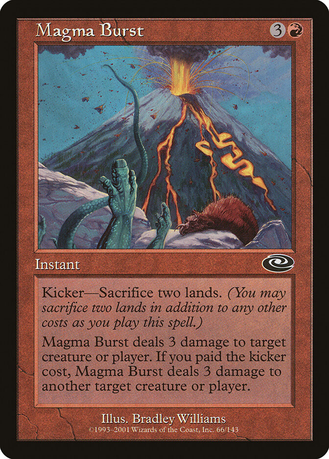 Explosão de Magma / Magma Burst - Magic: The Gathering - MoxLand