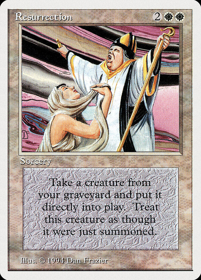 Ressurreição / Resurrection - Magic: The Gathering - MoxLand