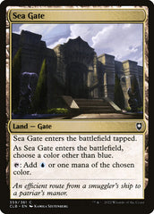 Portão Marinho / Sea Gate - Magic: The Gathering - MoxLand
