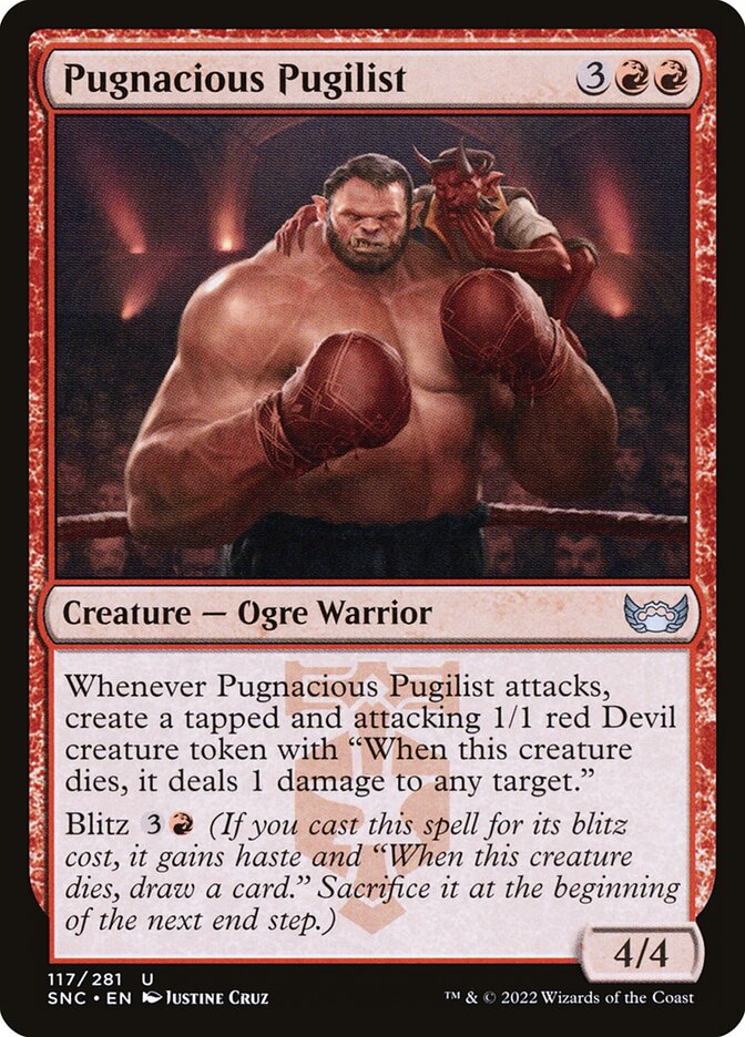 Pugilista Pugnaz / Pugnacious Pugilist - Magic: The Gathering - MoxLand